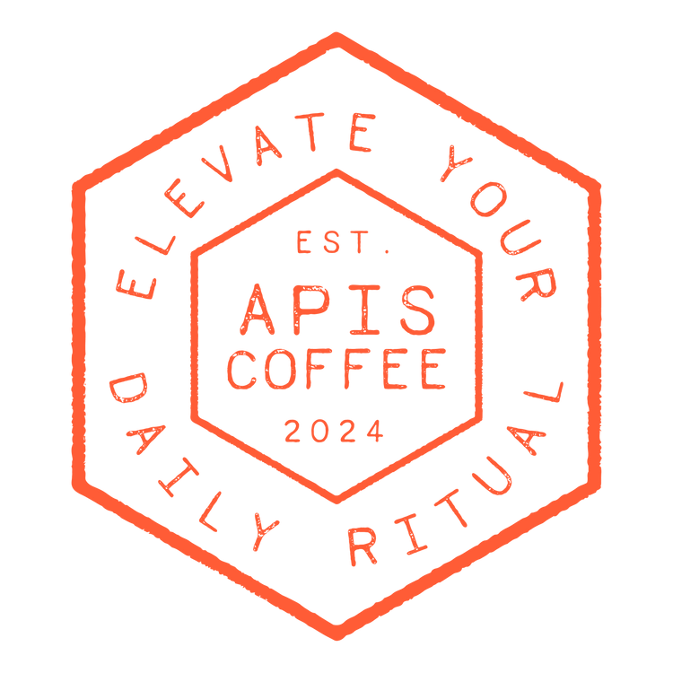 Apis Coffee badge: Elevate your daily ritual, established 2024